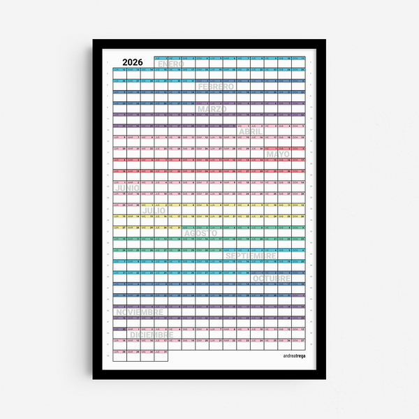 Calendario 2026 Vertical