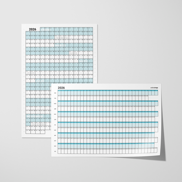 BUNDLE AMBOS CALENDARIOS: HORIZONTAL Y VERTICAL