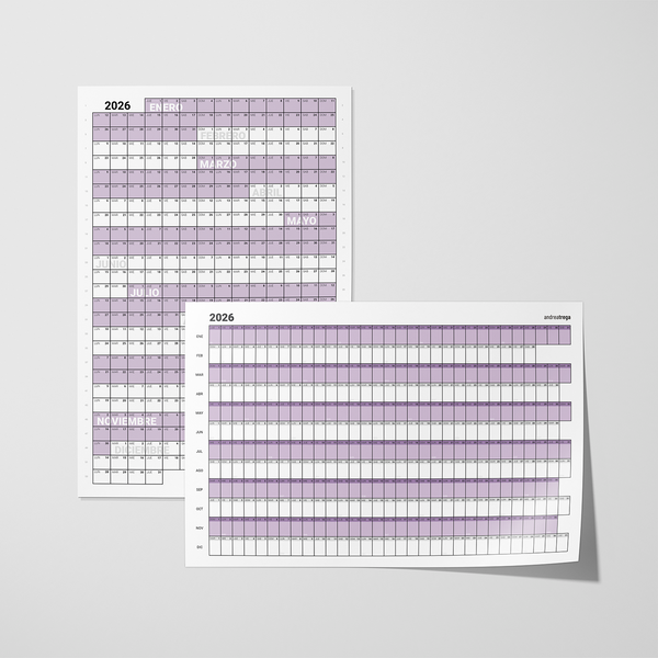 BUNDLE AMBOS CALENDARIOS: HORIZONTAL Y VERTICAL