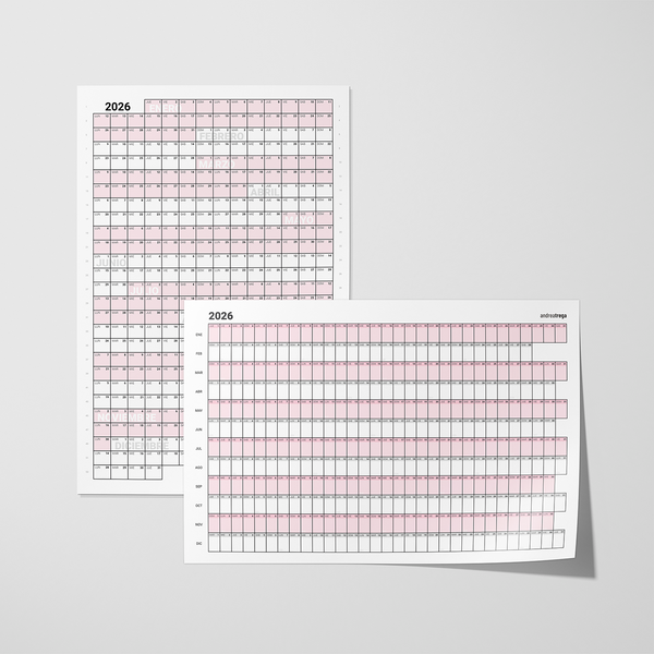 BUNDLE AMBOS CALENDARIOS: HORIZONTAL Y VERTICAL