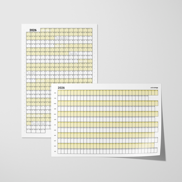 BUNDLE AMBOS CALENDARIOS: HORIZONTAL Y VERTICAL