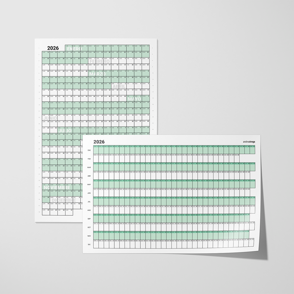 BUNDLE AMBOS CALENDARIOS: HORIZONTAL Y VERTICAL