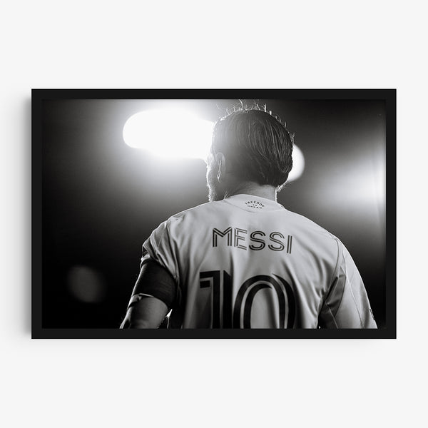 Messi B&W
