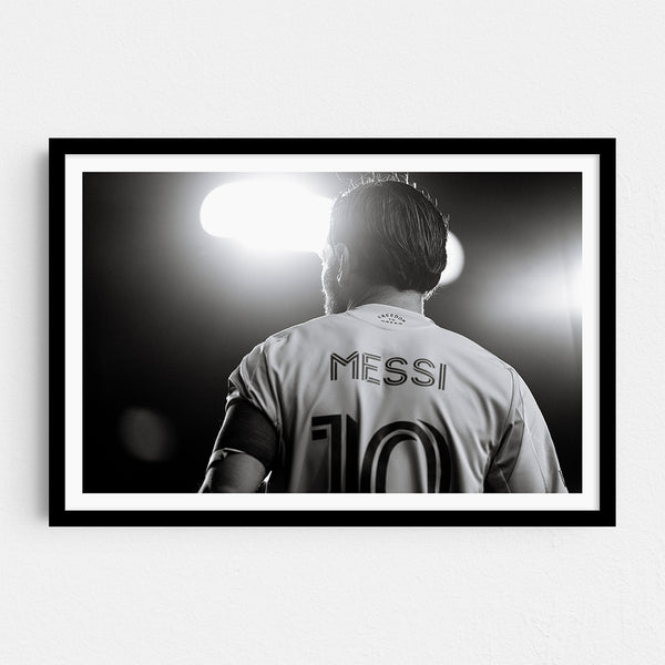 Messi B&W