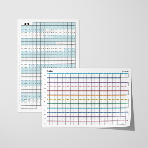 BUNDLE AMBOS CALENDARIOS: HORIZONTAL Y VERTICAL